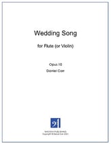 Wedding Song for Solo Flute (Violin) P.O.D. cover